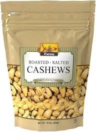 HVF whole cashews 32oz