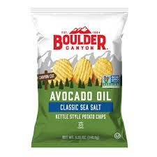 Boulder canyon avocado oil chip 5.25 oz