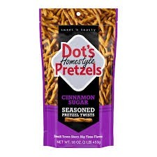 Dot's pretzels cinnamon sugar 16 oz