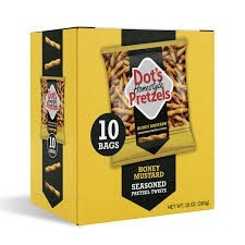 Dots honey mustard pretzels 10 count