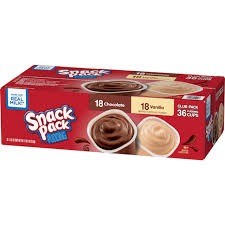 Conagra snack pack pudding 36 pack 3.25oz