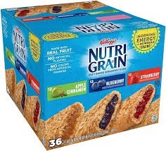 Kellogg's nutrigain assortment 36 count