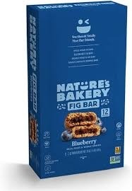 Nature bakery blueberry bars 18 pack 12 oz