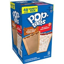 Pop stars variety strawberry & brown sugar 48 count