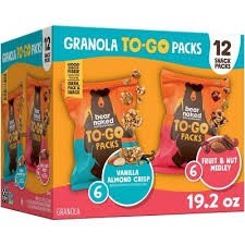 2 Flavor granola 12 pack 1.6 oz