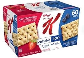 Kellogg's special k strawberry and blueberry 60 count