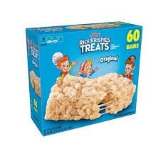 Kellogg's rice crispy treats 60 pack 0.78oz