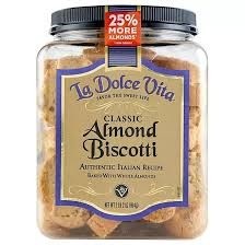 La dolce vita italian biscotti 32 oz