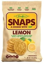 Stauffer's lemon snaps cookies 14 oz