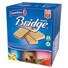 Colombina bridge wafers multipack 50 count