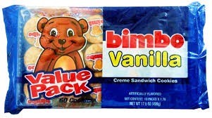 Holosun chocolate bimbo cookies vanilla 24 count