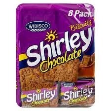 Shirley biscuit chocolate 8 pack 37g