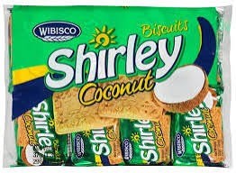 Shirley biscuit coconut 8 pack 37g