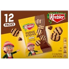 Keebler fudge stripes 12 pack