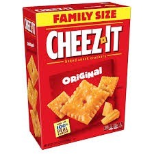 Cheez it original crackers family size 21 oz