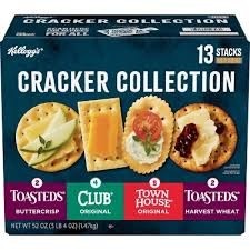 Kellogg's mix four flavors crackers 13 stack 52 oz