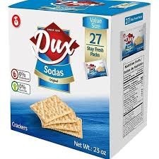 Dux soda crackers 27 oz