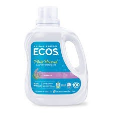 Ecos liquid laundry detergent lavender  170 oz