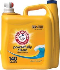 Arm & hammer liquid laundry 140 oz