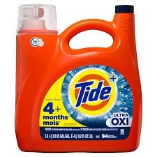 Tide liquid ultra oxi laundry detergent 132 oz