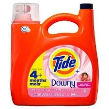 Tide liquid downy april fresh   detergent 132 oz