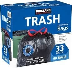 Oh so good xl outdoor trash bag 90 count 33 gl