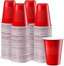 Red cups 240 count 16 oz