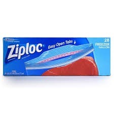 Ziploc gallon freezer bag mega 28 count