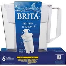 Brita pitcher water filters 6 count