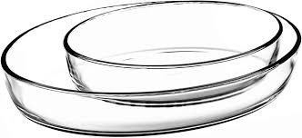 Pasabahce 2pc baking dishes oval