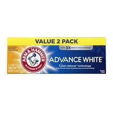 Arm and hammer advance white toothpaste 2 pack 6 oz