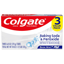 Colgate toothpaste with baking soda 3 pack 6 oz