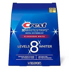 Crest 3d whitestrips glam 14 count