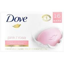 Dove pink bar 16 bar 3.75 oz