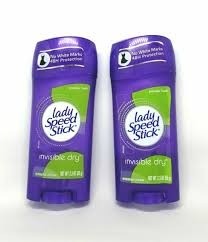Speed stick lady in dry 2 pack 2.3 oz