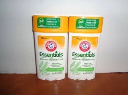 Arm and hammer essentials deodorant 2 pack 2.5 oz