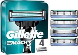 Gillette mach 3 refills 4 count