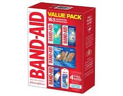 Band aid variety 163 count