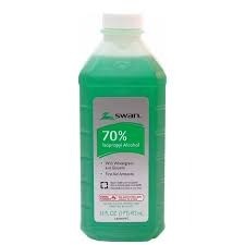 Swan 70 percent alcohol isopropyl 16oz