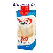 Premium vanilla protein shake 18 pack 11 oz