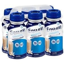 Ensure vanilla adult nutrition 6 pack 8oz