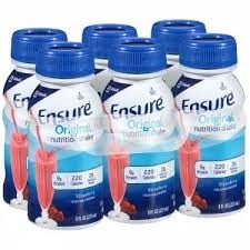Ensure strawberry 6 pack 8 oz