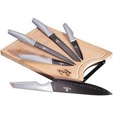 Berlina haus 6 piece knife set board