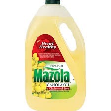 Mazola canola oil 128 oz