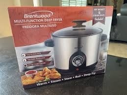 Brentwood deep fryer & multi cooker 5 lt
