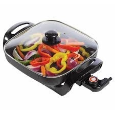 Brentwood 12 inch blender electric skillet