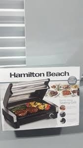 Hamilton beach indoor searing grill