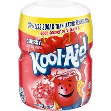 Kool aid 8g cherry 9 oz..