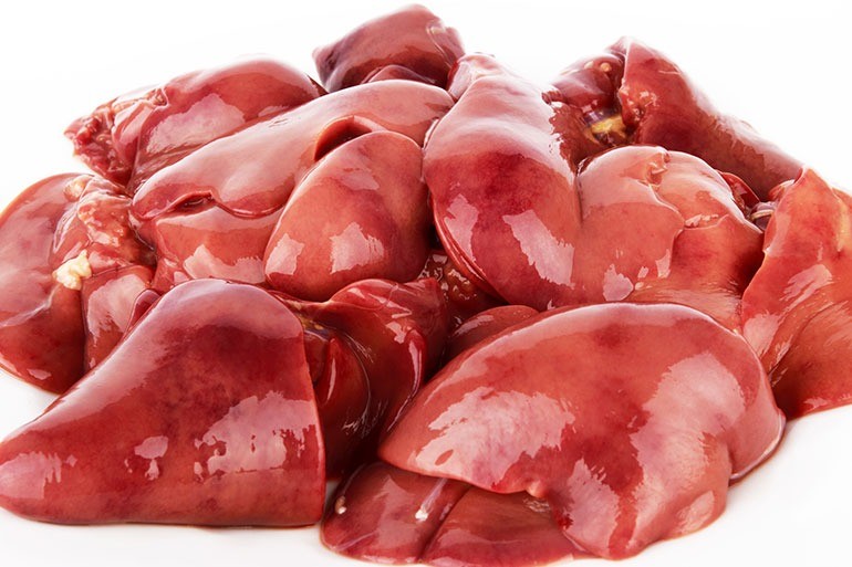 Chicken livers frozen one pack