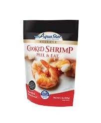Aqua star shrimp cooked p&d 31/40 907 grams